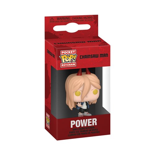 Pocket Pop! Keychain Chainsaw Man Aki Hayakawa & Power Vinyl Figure Keychain Set