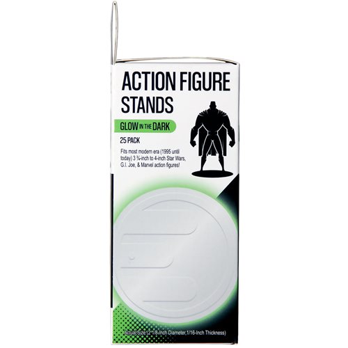 Action Figure Stands 25-Pack - Glow-in-the-Dark