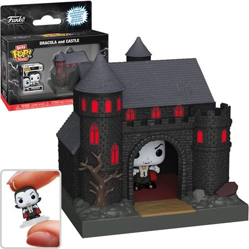 Universal Monsters Dracula's Castle with Dracula Funko Bitty Pop! Town