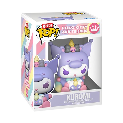 Sanrio Hello Kitty and Friends Kuromi Funko Bitty Pop! Mini-Figure 4-Pack With Kuromi 1/6