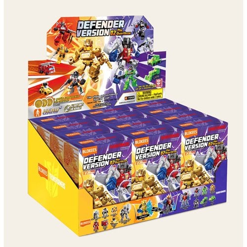 Blokees Transformers : Defender Version #02 The Overthrow Mystery Box Set of 12