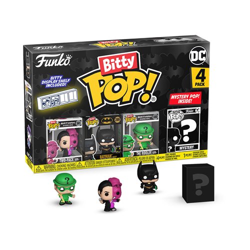Funko Bitty Pop Batman 85th Anniversary Two-Face 4-Pack Mini Figures