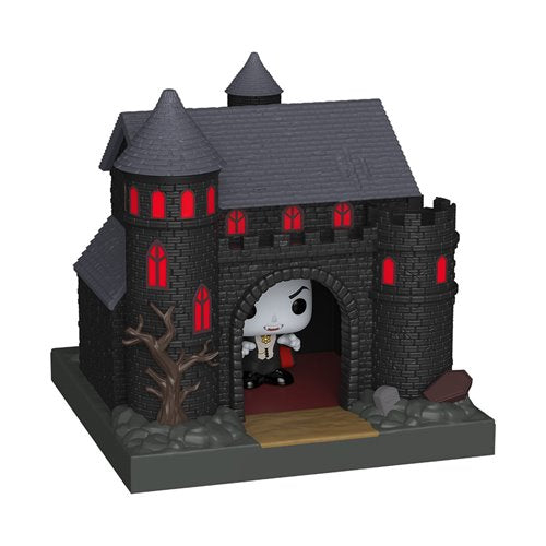 Universal Monsters Dracula's Castle with Dracula Funko Bitty Pop! Town