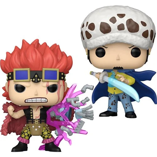 One Piece Funko Pop! Set of 2 – Trafalgar Law (Anesthesia) + Eustass Kid