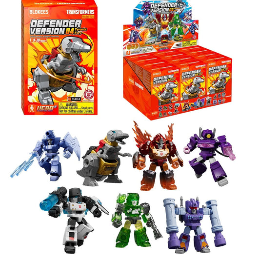 Blokees Transformers Defender Wave 4 Tyrants Fury Mini Model Kit Case of 12