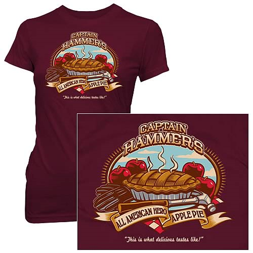 Dr. Horrible's Sing-Along Blog Hammer Apple Pie Jrs. T-Shirt