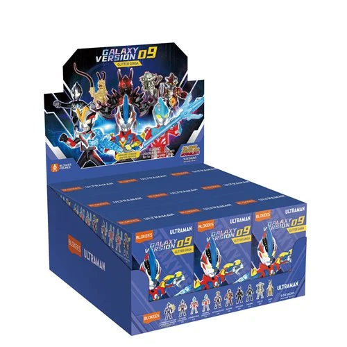 Ultraman Galaxy Version 9 Glitter Ginga Blokees Mini Model Kit Case of 9