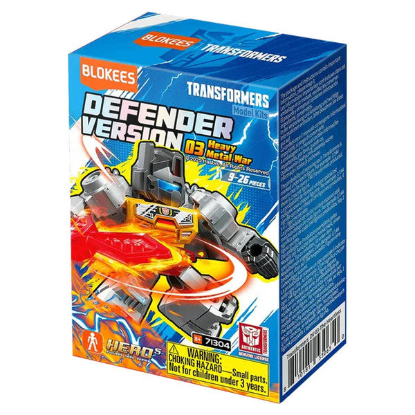 Blokees Transformers Defender Version 03 Heavy Metal War Case of 12 Model Kits