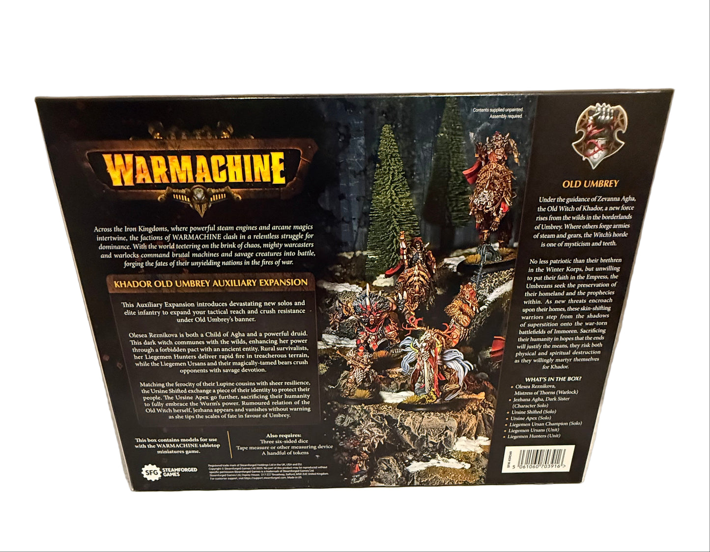 Warmachine: Khador Old Umbrey Auxiliary Expansion