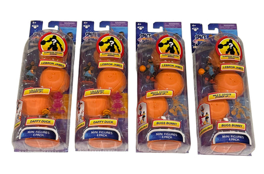 Space Jam Series 1 Random 2-Inch Action Figures Set Case of 4 – LTPR