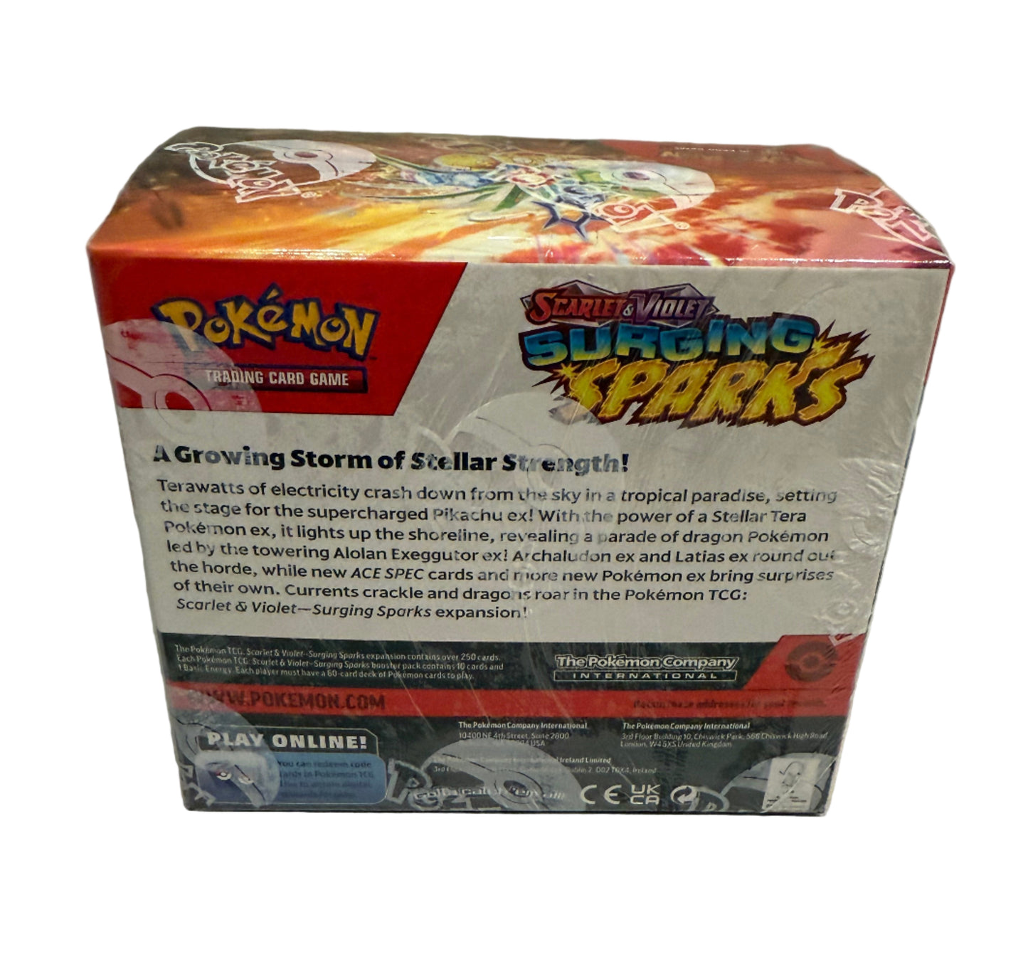 Pokémon TCG: Scarlet & Violet – Surging Sparks Booster Box (36 Packs)