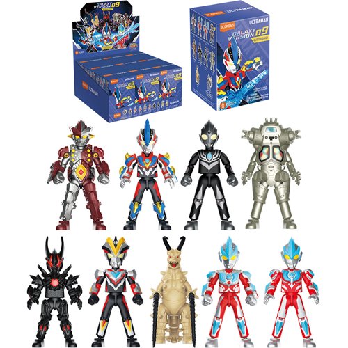 Ultraman Galaxy Version 9 Glitter Ginga Blokees Mini Model Kit Case of 9