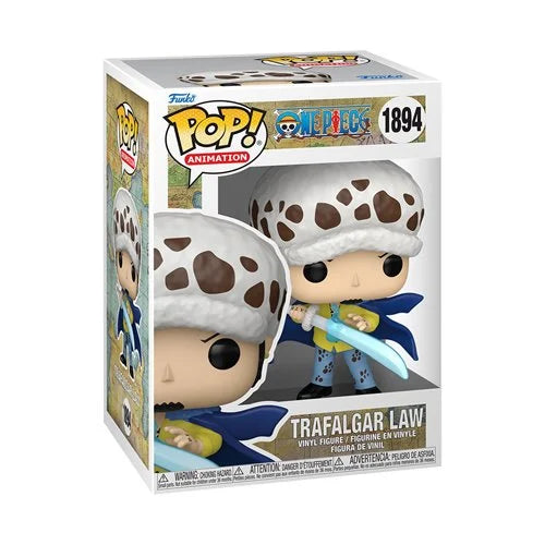 One Piece Funko Pop! Set of 2 – Trafalgar Law (Anesthesia) + Eustass Kid
