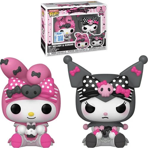 Sanrio My Melody 50th and Kuromi 20th Anniversary Funko Pocket Pop! Key Chain 2-Pack - Specialty Series
