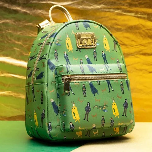 Multi-Loki Mini-Backpack - Entertainment Earth Exclusive