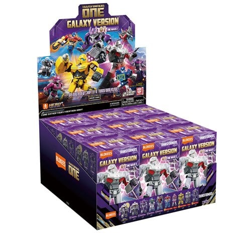 Transformers Galaxy GV07 Wave 2 Blokees 4-Inch Blind Box Model Kit Case of 9
