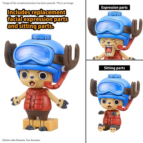 One Piece Chopper Submarine Robot 3 and Chopper Crane Robot 5 Model Kit