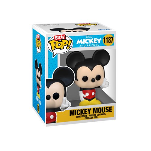 Disney Mickey Mouse and Minnie Mouse Funko Bitty Pop! Mini-Figure 2-Pack