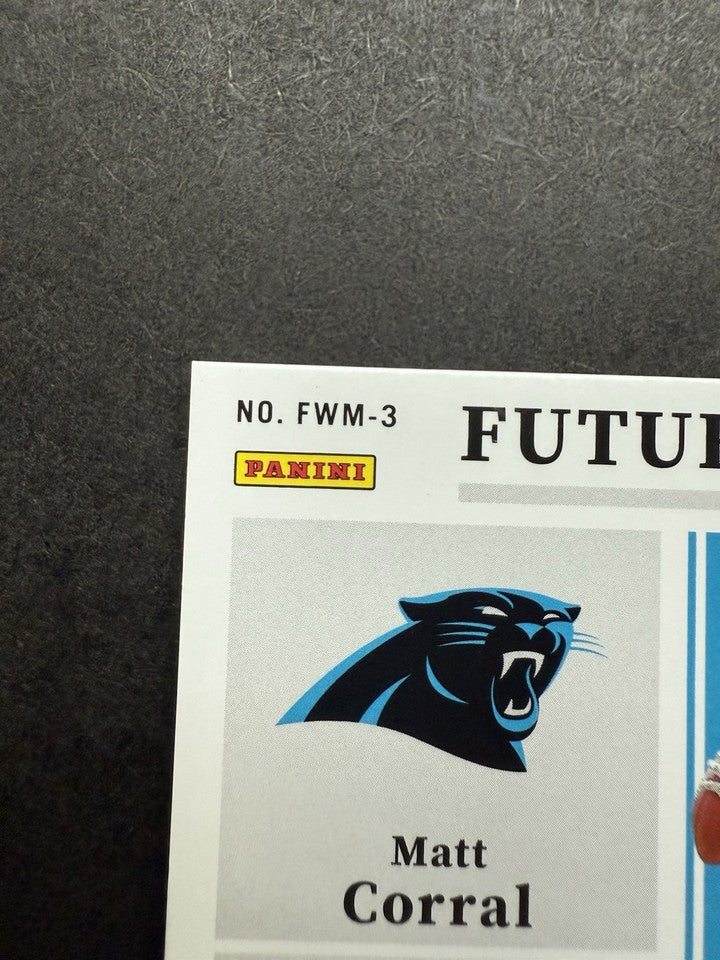 2022 Panini Encased Football Future Wave RC Nike Patch # FWM-3 Matt Coral 1 of 1