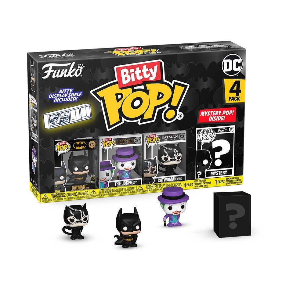 Funko Bitty Pop Batman 85th Anniversary Batman 4-Pack Mini Figures