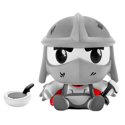 TMNT Cheekys Vinyl Figures – Playmates B&W w/ Red Accents - Set of 4