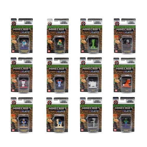 Minecraft Nano MetalFigs Die-Cast Metal Mini-Figure Case of 24
