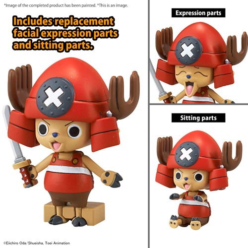 One Piece Chopper Submarine Robot 3 and Chopper Crane Robot 5 Model Kit