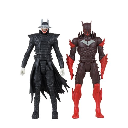 DC Dark Nights Metal Page Punchers Batman Who Laughs and Red Death 3-Inch Scale Action Figure with Comic Book
