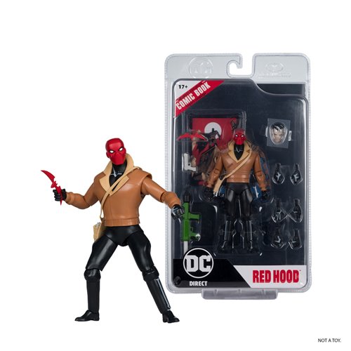 DC Page Punchers Wave 7 Red Hood Batman: The Adventures Continue 6-Inch Scale Action Figure with Comic