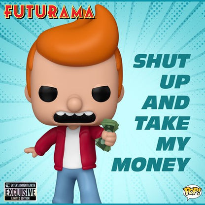 Futurama Philip J. Fry Meme Funko Pop! #1782 EE Exclusive Limited Edition Vinyl Figure