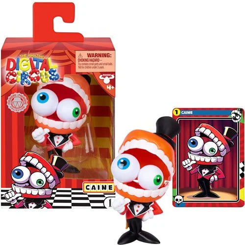 Amazing Digital Circus Caine 4-Inch Vinyl Figure by Moose Toys w/ Card – New
