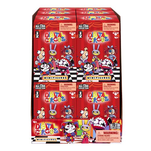Amazing Digital Circus All Star Collection Mini-Figure Display Case of 12