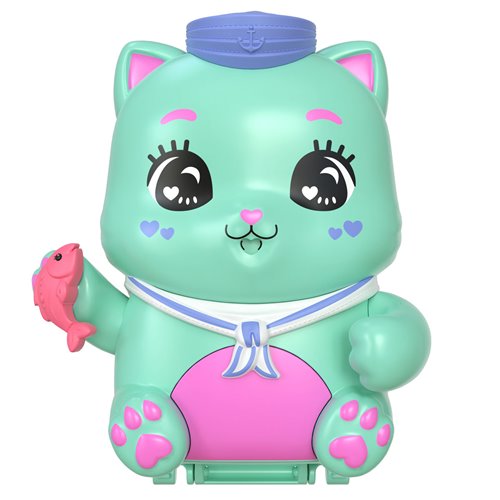 Polly Pocket Set Sail Kitty Compact Playset