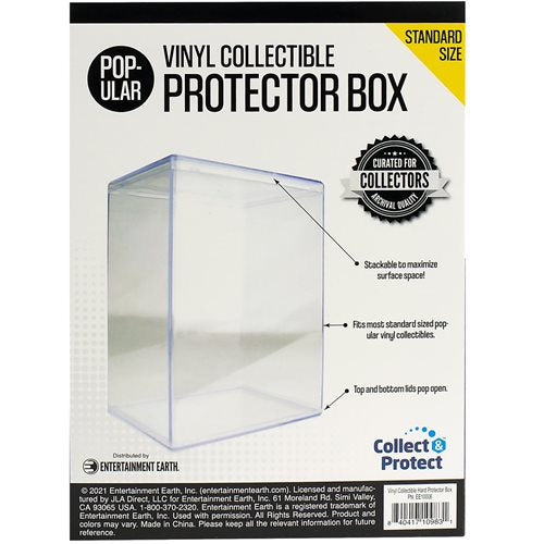 Entertainment Earth Vinyl Collectible Premium Interlocking Hard Protector Box