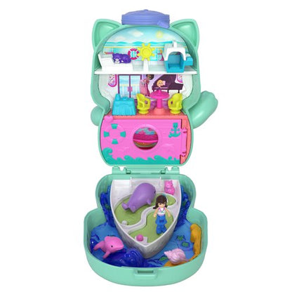 Polly Pocket Set Sail Kitty Compact Playset