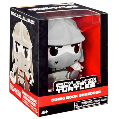 TMNT Cheekys Vinyl Figures – Playmates B&W w/ Red Accents - Set of 4