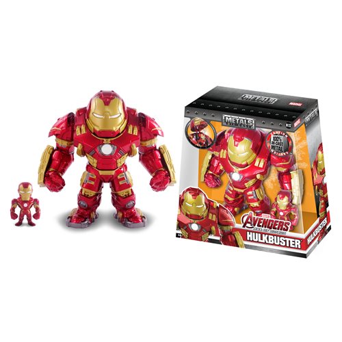 Marvel Avengers: Jada Metals Hulkbuster 6.5" Die-Cast Figure + Iron Man