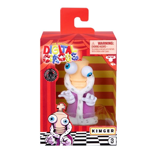 Amazing Digital Circus Kinger 4-Inch Vinyl Figure by Moose Toys w/ Card – New