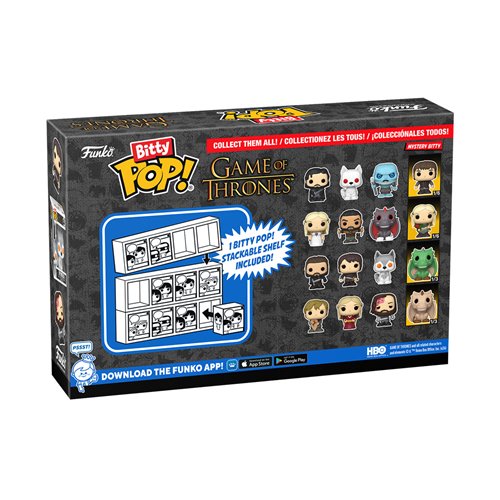 Game of Thrones Jon Snow Funko Bitty Pop! Mini-Figure 4-Pack