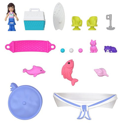 Polly Pocket Set Sail Kitty Compact Playset