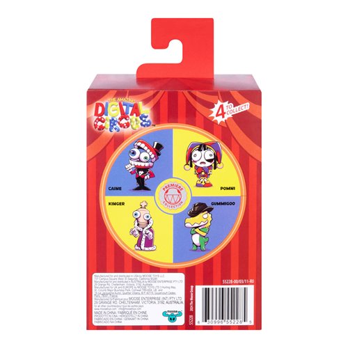 Amazing Digital Circus Gummigoo 4-Inch Vinyl Figure by Moose Toys w/ Card – New
