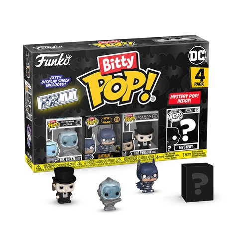 Funko Bitty Pop Batman 85th Anniversary Mr. Freeze 4-Pack Mini Figures