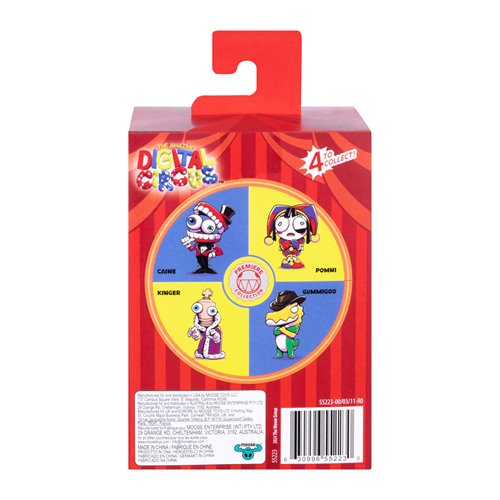 Amazing Digital Circus Caine 4-Inch Vinyl Figure by Moose Toys w/ Card – New