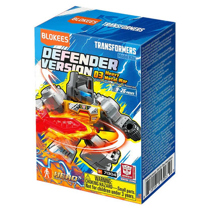 Blokees Transformers Defender Version 03 Heavy Metal War Case of 12 Model Kits