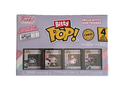 Sanrio Hello Kitty and Friends Kuromi Funko Bitty Pop! Mini-Figure 4-Pack With Kuromi 1/6