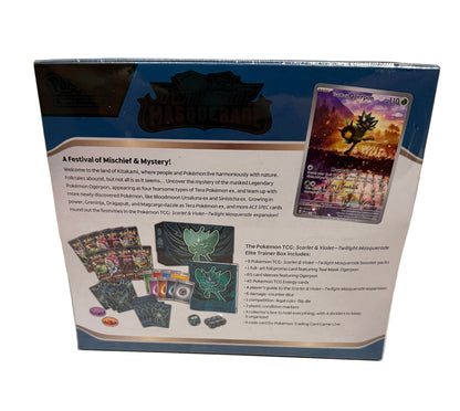 Pokémon Scarlet And Violet Twilight Masquerade Elite Trainer Box