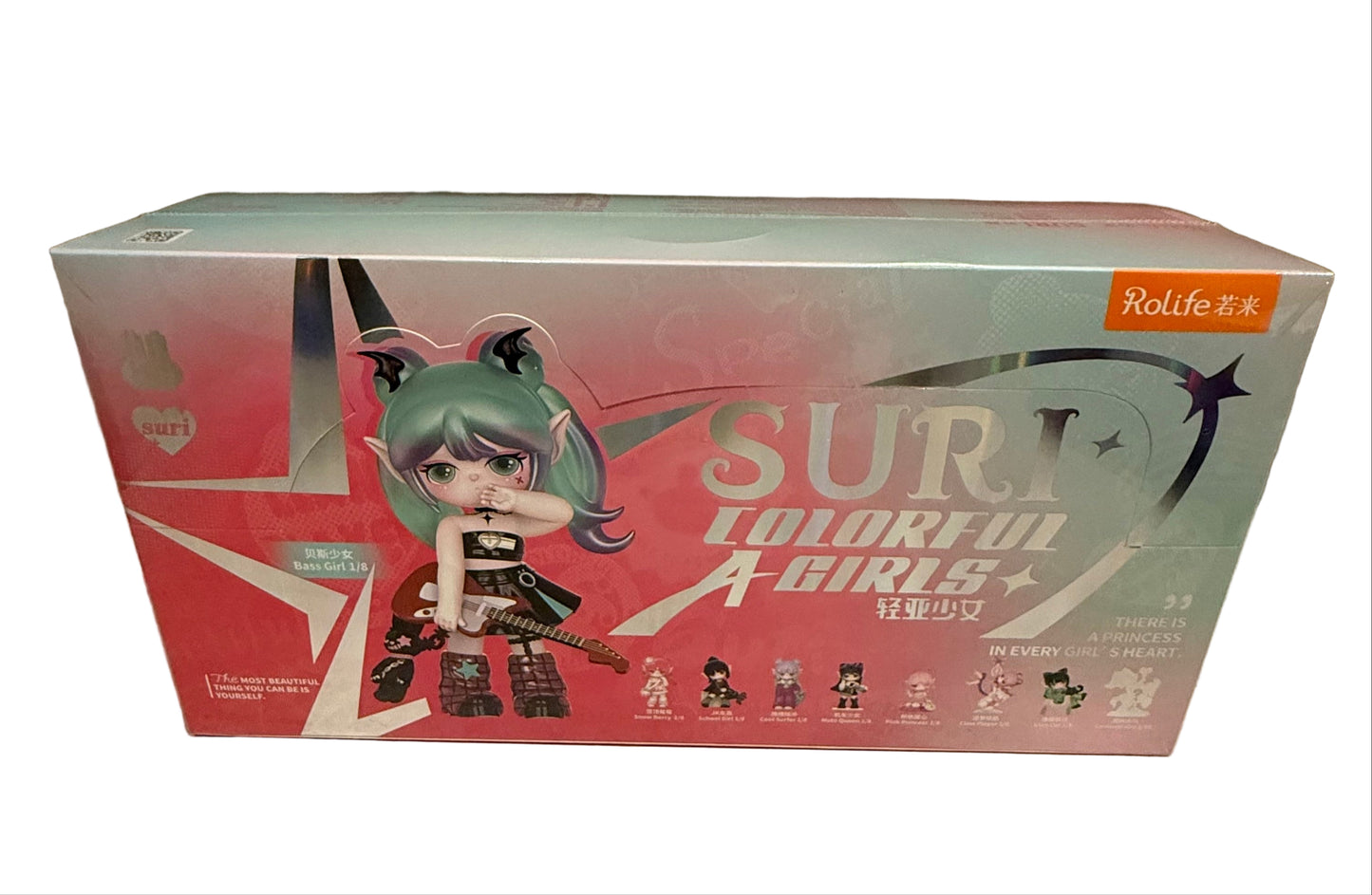 Suri’s Colorful Girls Blind Box Vinyl Figure Case of 8