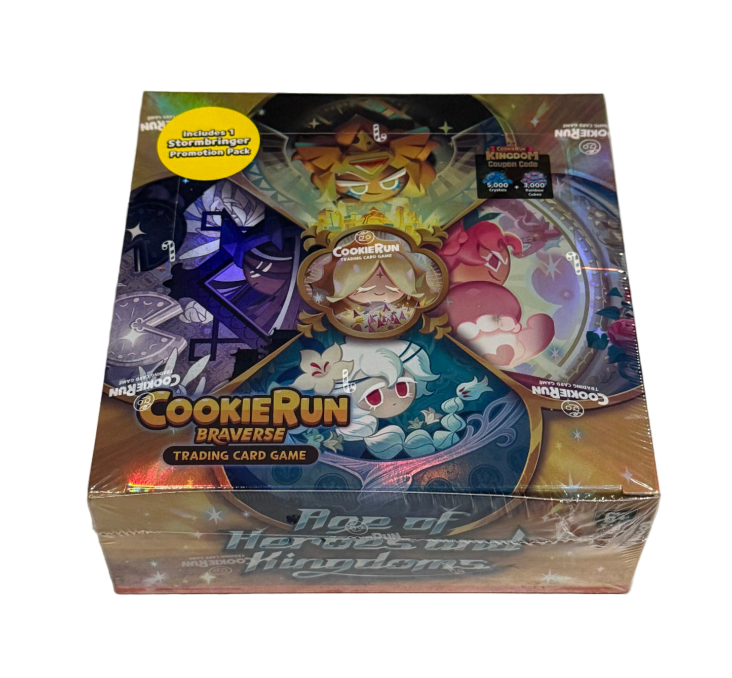 CookieRun Braverse TCG: Age of Heroes and Kingdoms Booster Box