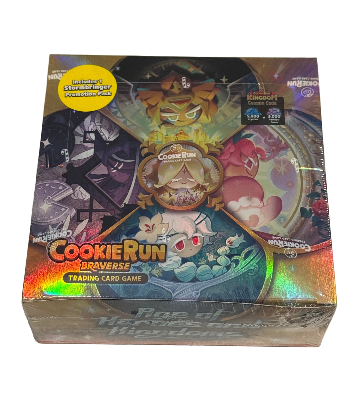 CookieRun Braverse TCG: Age of Heroes and Kingdoms Booster Box
