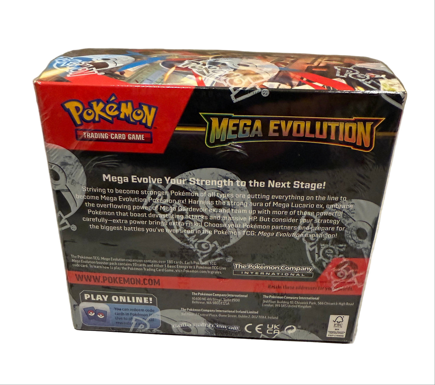 Pokémon TCG: Mega Evolution 1: Enhanced Booster Display